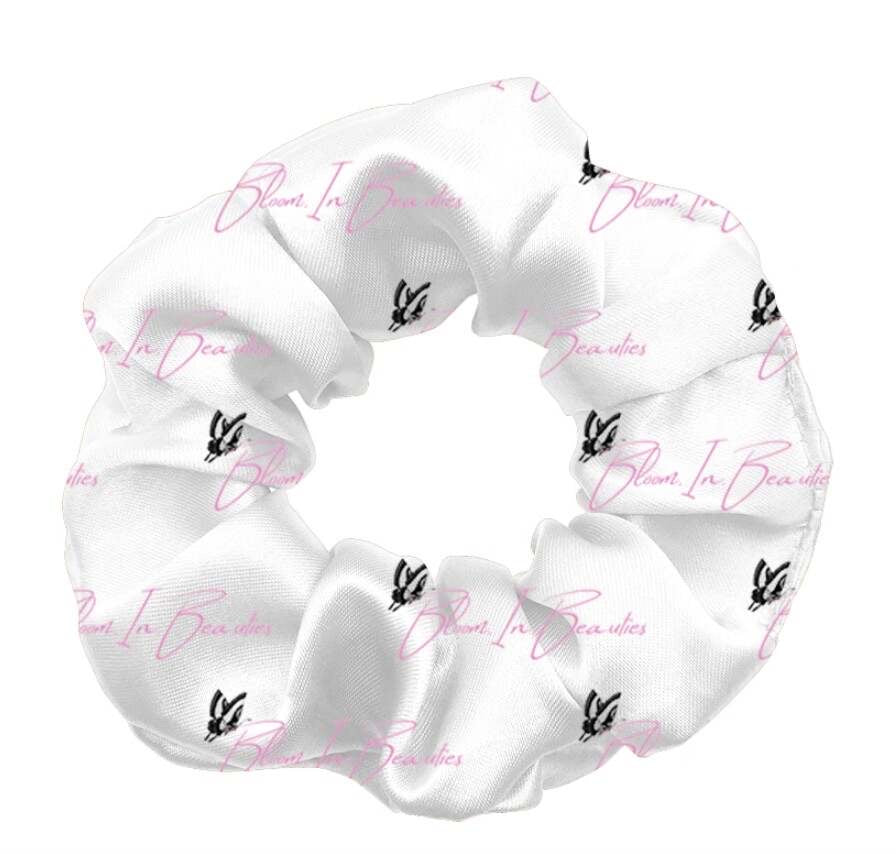 Sleepy Swan Scrunchie