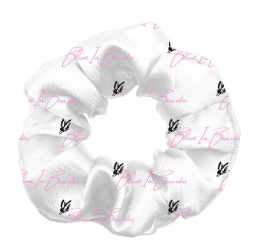 Sleepy Swan Scrunchie